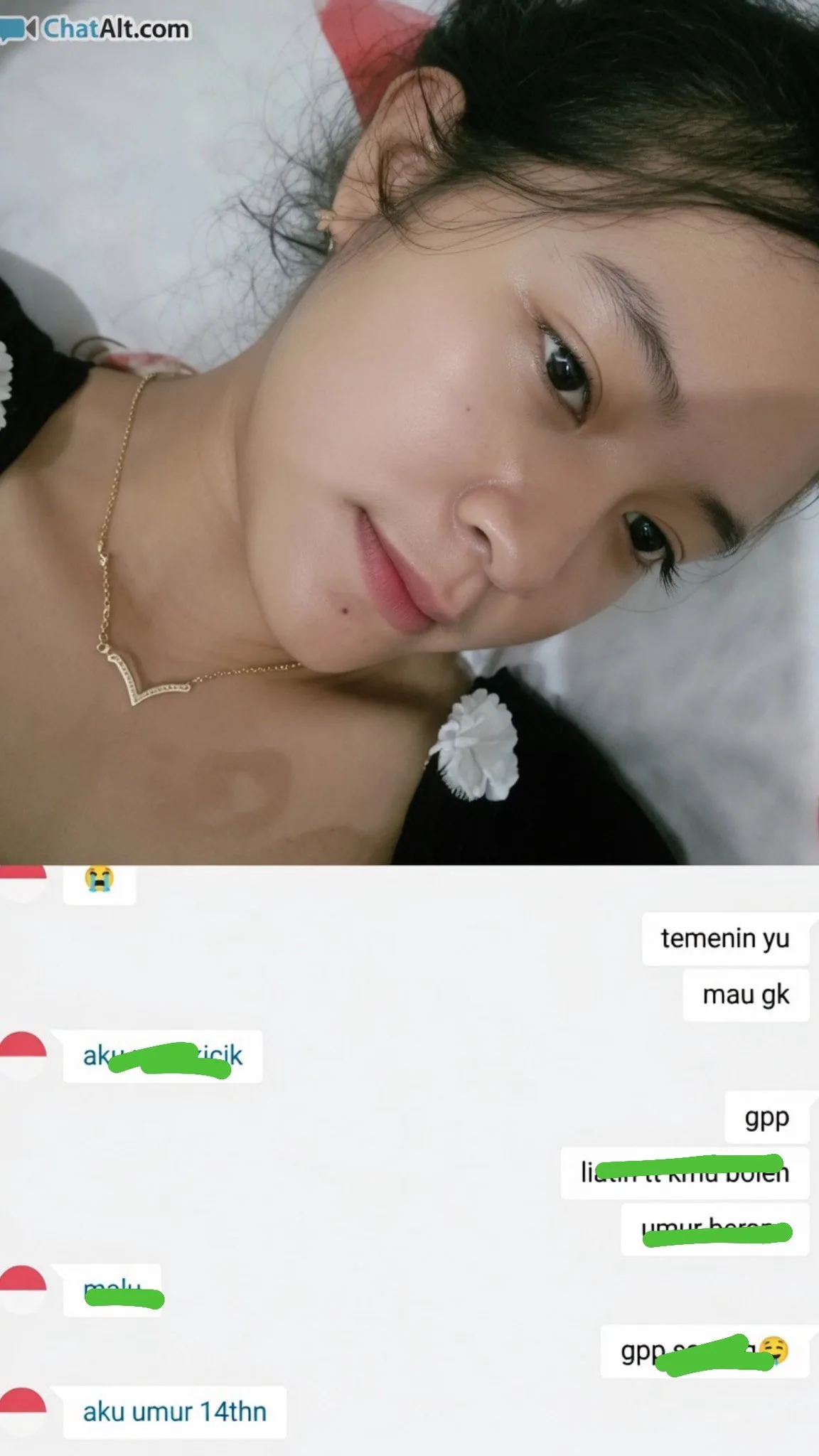 Jir masih smp 14 tahun katanya
